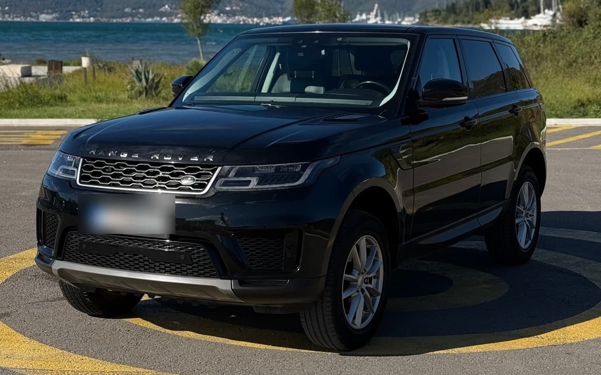 Range Rover Sport for hire in Budva