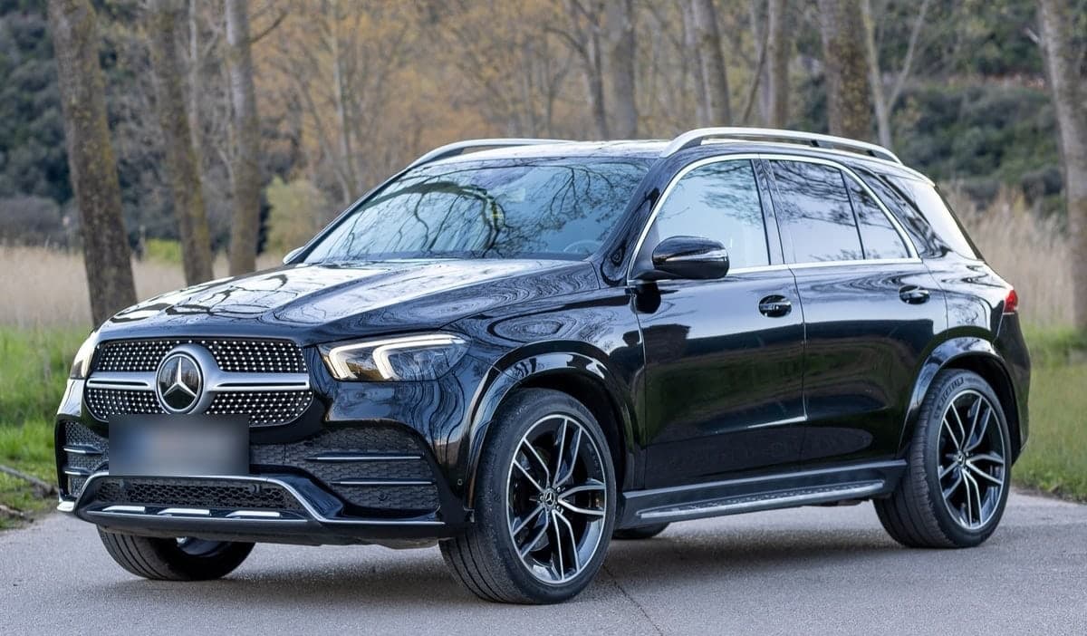 Mercedes GLE 350d for hire in Montenegro