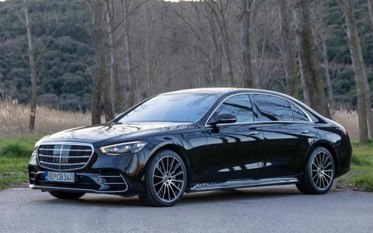 Mercedes S 500 for hire in Montenegro