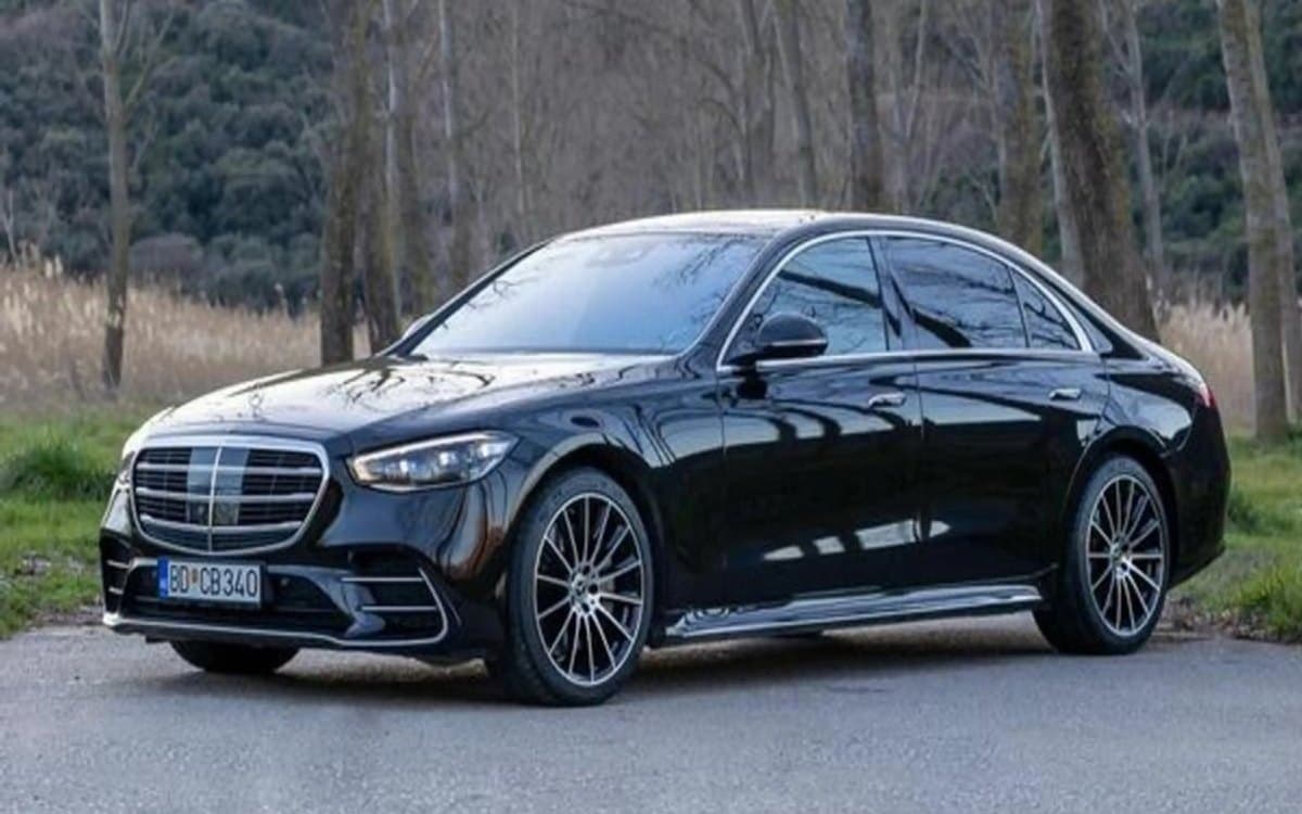 Mercedes S 500 for hire in Montenegro